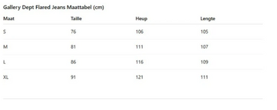 Galerry dept flared jeans