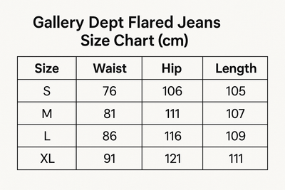 Galerry dept flared jeans